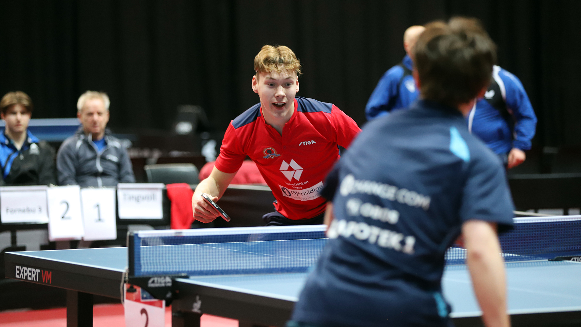 Bordtennis i NM-veka 2024 på Lillehammer. Foto: Marte Hoel Romskaug